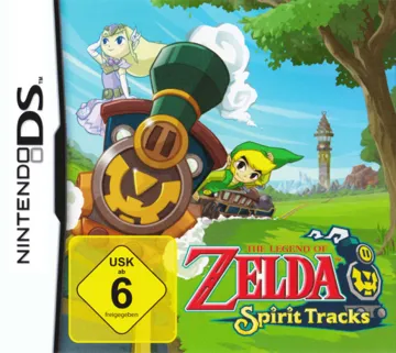 Legend of Zelda, The - Spirit Tracks (Europe) (En,Fr,De,Es,It) (Demo) (Kiosk) box cover front